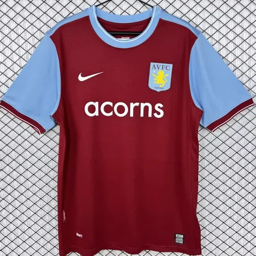2009-2010 Aston Villa Home Retro Soccer Jersey
