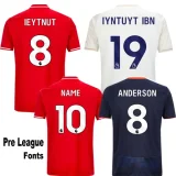 25-26 Nottingham Forest Home Kids Soccer Jersey