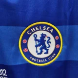 2011-2012 CHE Home Retro Long Sleeve Soccer Jersey(带决赛字) (长袖)