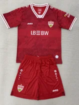 2025-26 Stuttgart Away Kids Soccer Jersey