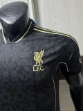 2025-26 LIV Black Casual Edition Player Version Soccer Jersey