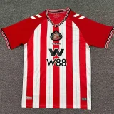 25-26 Sunderland Home Fans Soccer Jersey