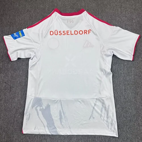 2025-26 Fortuna Dusseldorf Away Fans Soccer Jersey