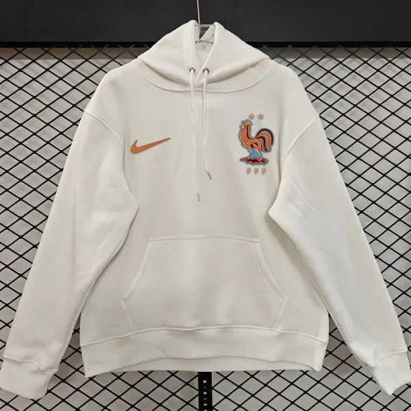 2025-26 France White Hoody 白色(加绒)