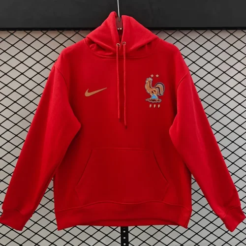 2025-26 France Red Hoody 红色(加绒)