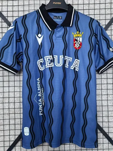 2025-26 AD Ceuta Away Fans Soccer Jersey