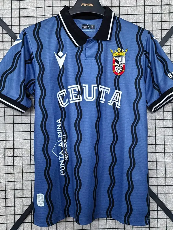 2025-26 AD Ceuta Away Fans Soccer Jersey