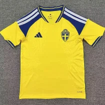 26-27 Sweden Home Fans Soccer Jersey