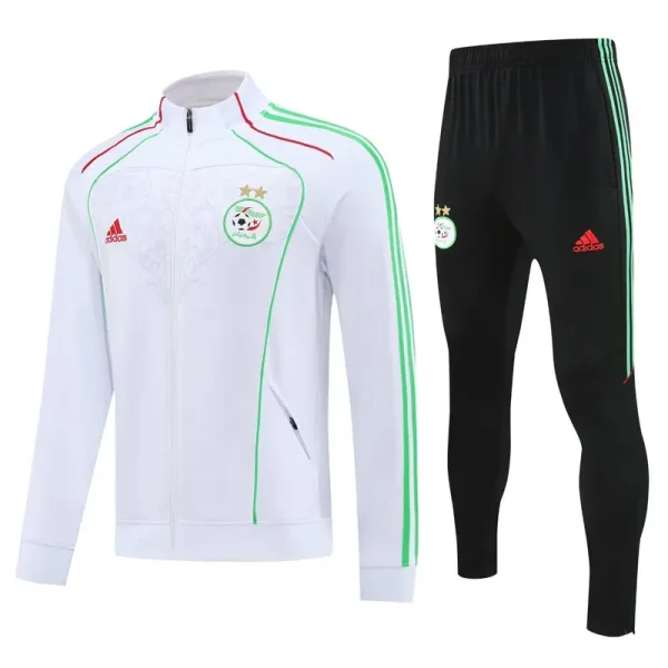 2025-26 Algeria White Jacket Tracksuit #二星