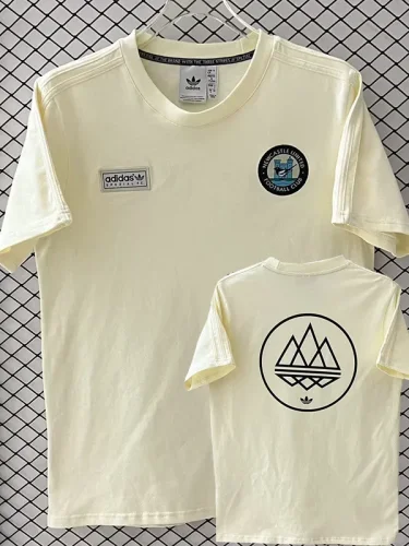 2025-26 Newcastle Beige Casual T-Shirt