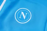2025-26 Napoli Lake blue Jacket Tracksuit #A2599