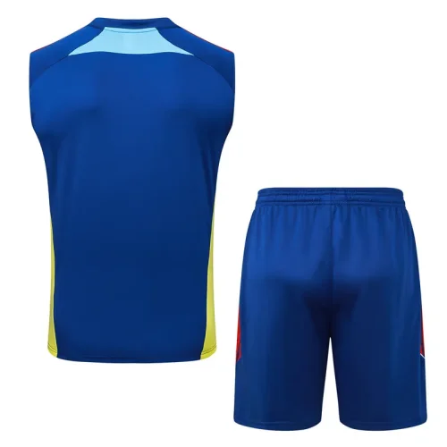 2025-26 ARS Fancy blue Tank top and shorts suit #D25218