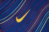 2025-26 BAR Fancy blue Training Short Suit #D25226