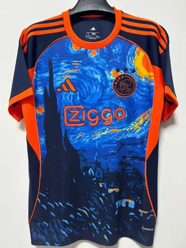 2025-26 Ajax Special Edition Training shirts (星空紋)