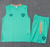 2025-26 Fluminense Green Tank top and shorts suit #D25217