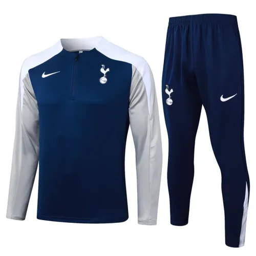 2025-26 TOT Royal blue Half Pull Tracksuit #B25111(半拉链)