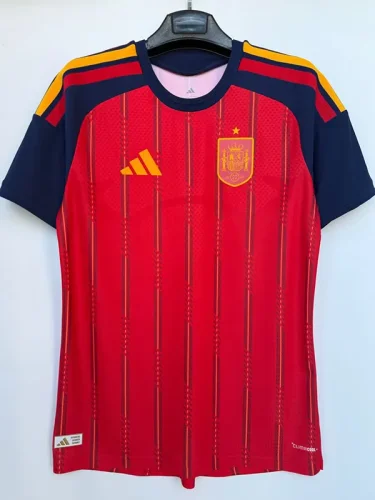 2026-27 Spain Home Player Version Soccer Jersey