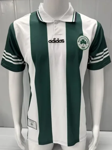 1996-1997 Panathinaikos Home Retro Soccer Jersey