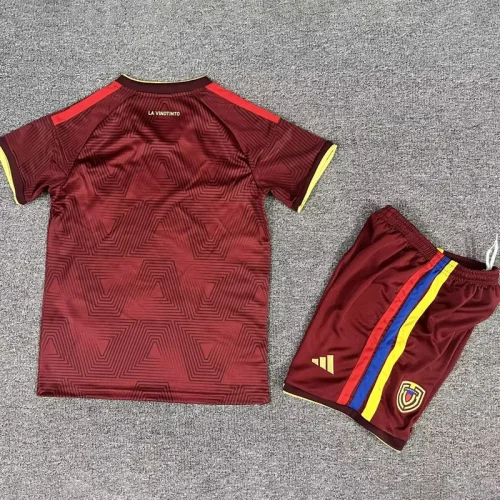 2026-27 Venezuela Home Kids Soccer Jersey