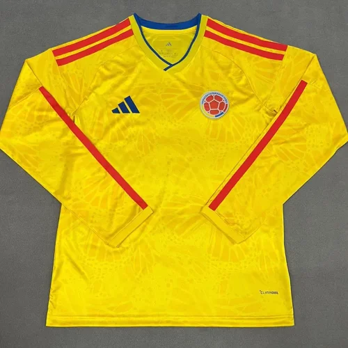 2026-27 Colombia Home Long Sleeve Soccer Jersey (长袖)