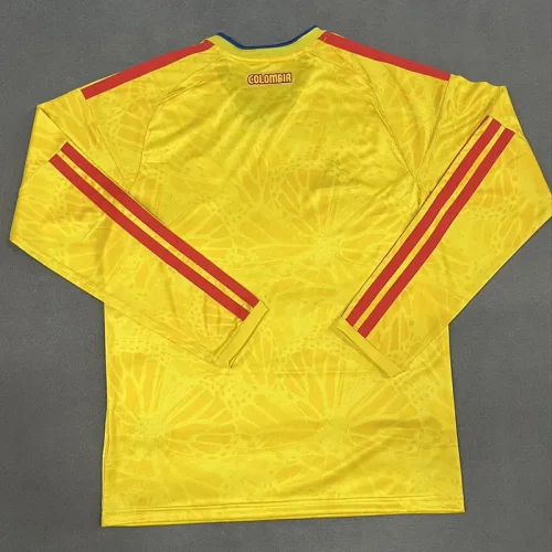 2026-27 Colombia Home Long Sleeve Soccer Jersey (长袖)