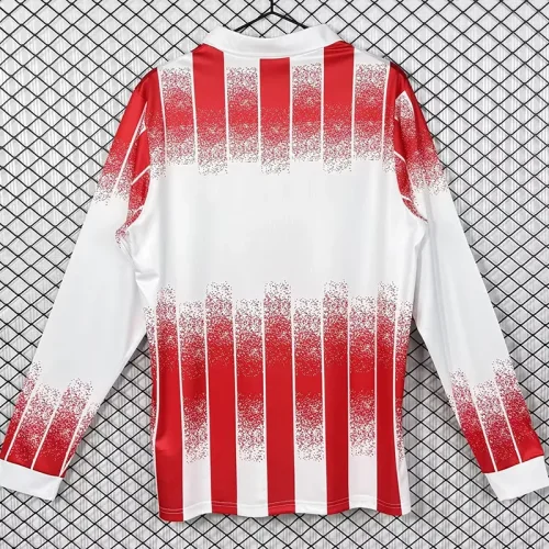 1991-1992 Cannes FC Home Long Sleeve Retro Soccer Jersey (长袖)