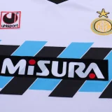 1990-1991 INT Away Kids Retro Soccer Jersey