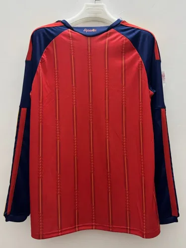 2026-27 Spain Home Long Sleeve Soccer Jersey (长袖)
