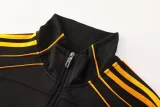 2025-26 Roma Black Jacket Tracksuit #07