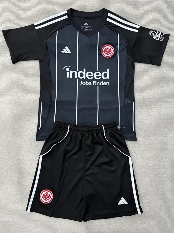 2025-26 Frankfurt Black Kids Soccer Jersey