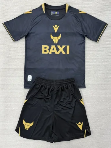 2025-26 Oxford United Away Kids Soccer Jersey