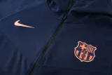 2025-26 BAR Royal blue Hoodie Jacket Tracksuit #01