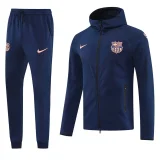 2025-26 BAR Royal blue Hoodie Jacket Tracksuit #01