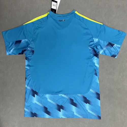 2026-27 Spain Blue Goalkeeper Fans Soccer Jersey