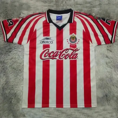 1998-1999 Chivas Home Retro Soccer Jersey