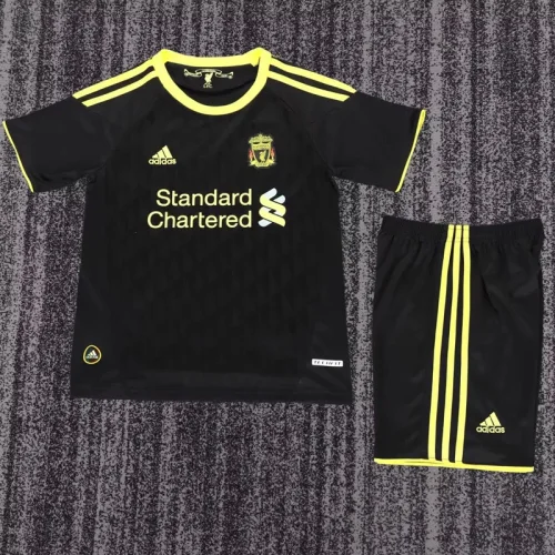 2010-2011 LIV Third Kids Retro Soccer Jersey