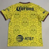 2025-26 Club America Yellow Halloween Fans Soccer Jersey