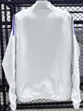 2025-26 Germany White & Black Double Sided Windbreaker (双面风衣)