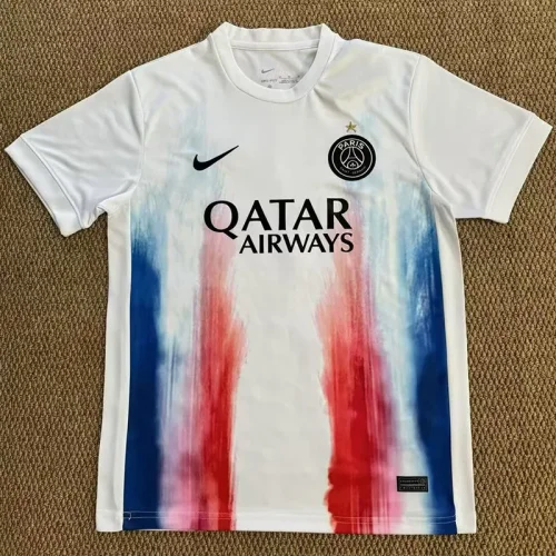 2025-26 PSG White Special Edition Fans Training shirts