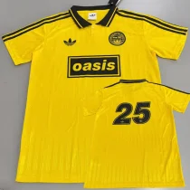2025 Ad Oasis Joint Edition #25 Yellow Polo Short Sleeve (黑边) 2025 Ad Oasis Joint Edition #25 Yellow Polo Short Sleeve (黑边)