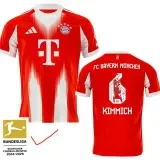 2025-26 Bayern Home Print Special Edition Photo Number Fans Soccer Jersey