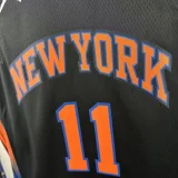 2025-26 KNICKS BRUNSON #11 Black Top Quality Hot Pressing NBA Jersey