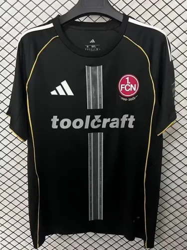 2025-26 Nürnberg FC Black Fans Soccer Jersey