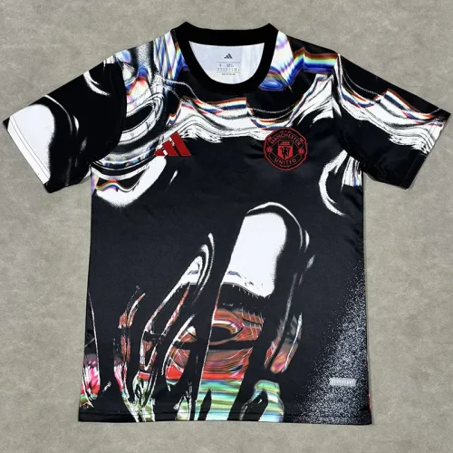 2025-26 Man Utd Black Special Edition Training shirts