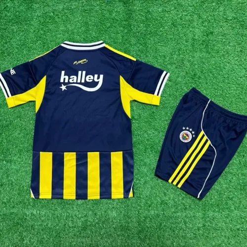 2025-26 Fenerbahce Home Kids Soccer Jersey