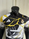 2025-26 RMA White Black Joint Edition Player Version Training Shirts (漫画版)