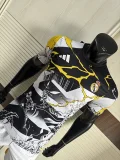 2025-26 RMA White Black Joint Edition Player Version Training Shirts (漫画版)