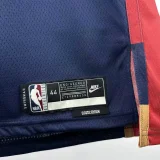 2025-26 Cleveland Cavaliers MITCHELL #45 Royal blue Retro Top Quality Hot Pressing NBA Jersey (V领)