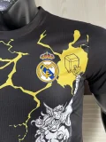 2025-26 RMA Black Joint Edition Player Version Training Shirts (漫画版)