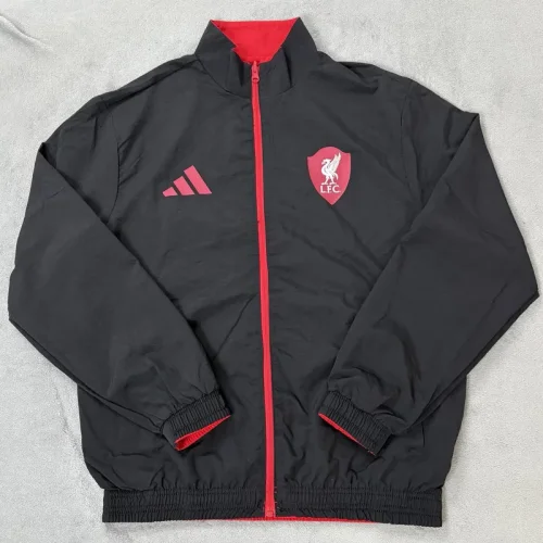 2025-26 LIV Red & Black Double Sided Windbreaker (双面风衣)